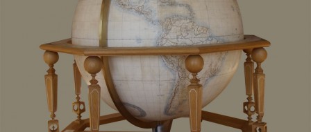 globe terrestre musée F Mitterrand